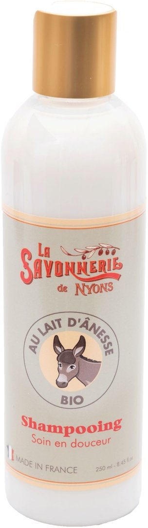 La Savonnerie de Nyons - Au Lait d'Anesse BIO-Shampoo 250ml